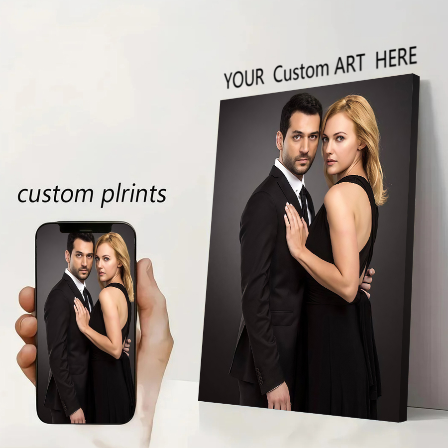 Home Textiles & Decorations - โปสเตอร์ผ้าแคนวาสพิมพ์ลายตามสั่ง โปสเตอร์อนิเมะ เกม ภาพวาดจากรูปถ่ายของคุณ ของขวัญส่วนตัว ปรับแต่งรูปภาพ