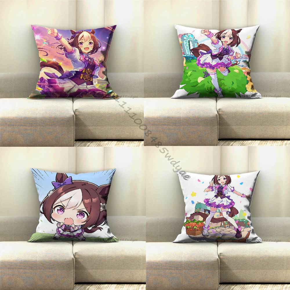 U-Umamusume หมอนอิงลายพิเศษสำห - Home Textiles Week บทวิจารณ์และราคา