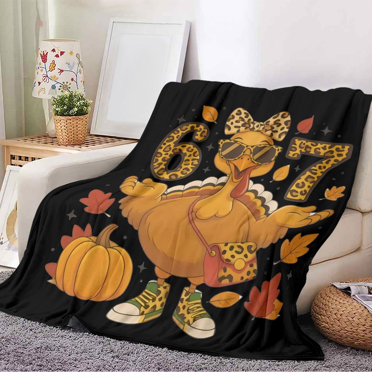 ผ้าห่มพิมพ์ลายเทรนด์ดิจิทัล 67 - Home Textiles Trends บทวิจารณ์และราคา
