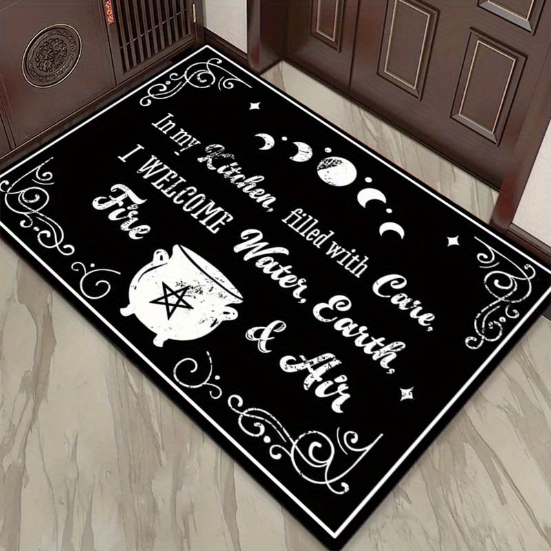 พรมครัวแม่มด: องค์ประกอบเวทมนต - Home Textiles Rug บทวิจารณ์และราคา
