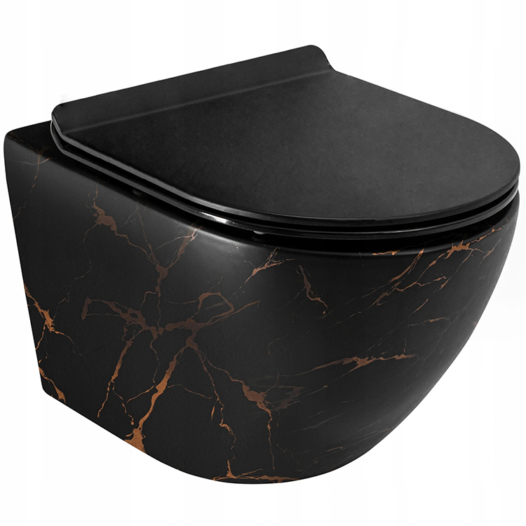 โถสุขภัณฑ์แบบแขวนผนัง ดีไซน์จี - P & C Home Textiles Usa บทวิจารณ์และราคา