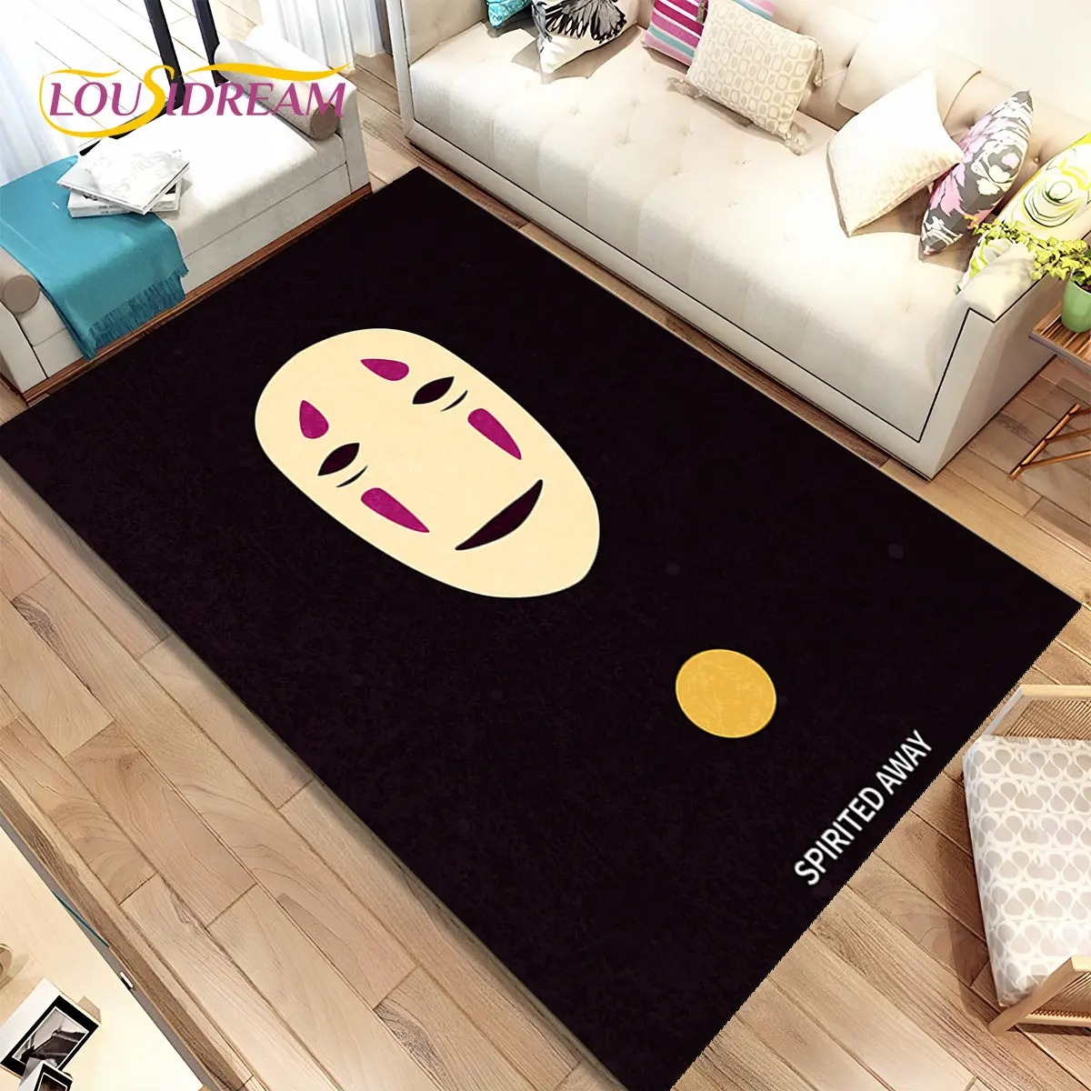 พรมลายการ์ตูน Spirited Away พร - Home Textiles Rug บทวิจารณ์และราคา