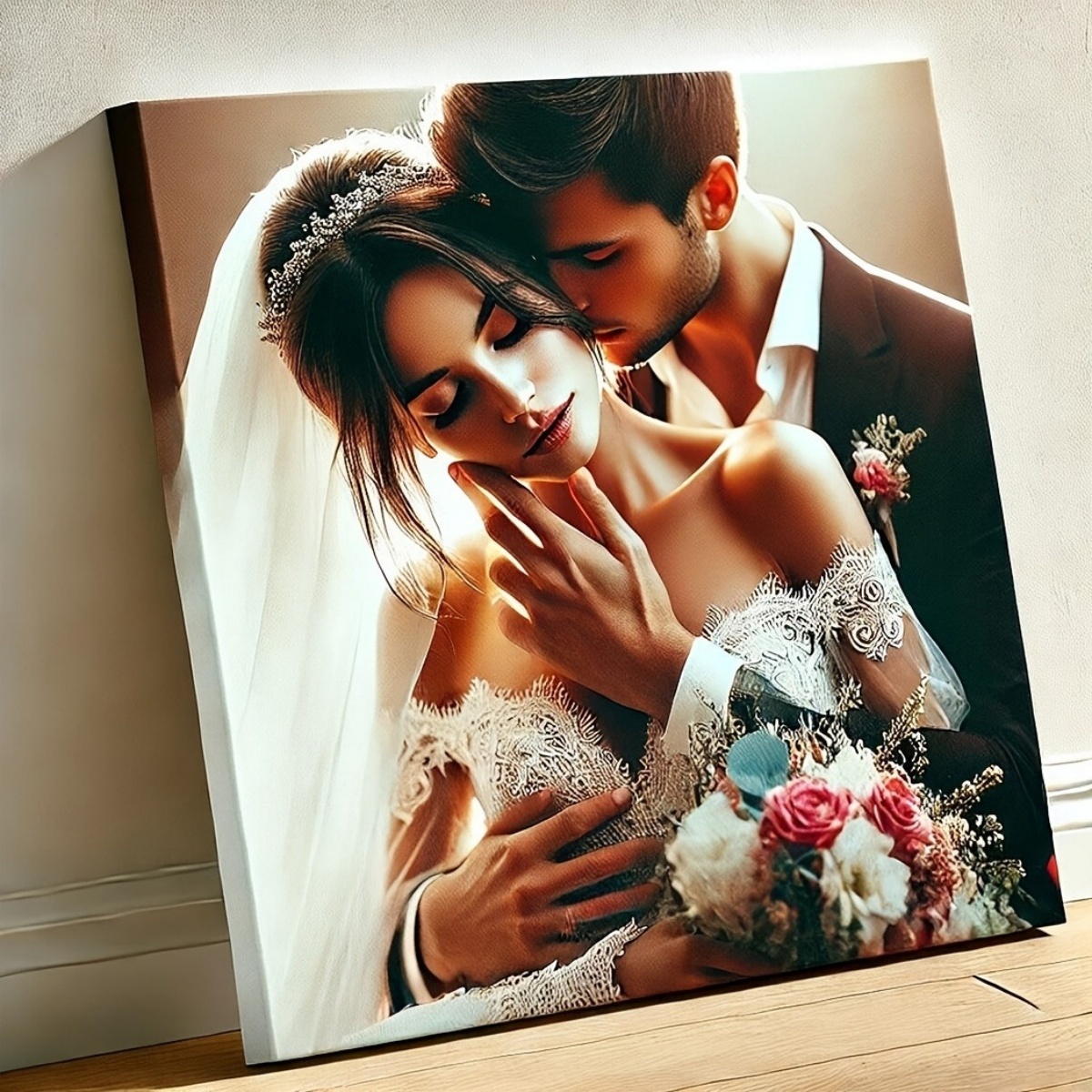 งานศิลปะติดผนังที่ปรับแต่งได้— - Home Textiles & Decorations บทวิจารณ์และราคา