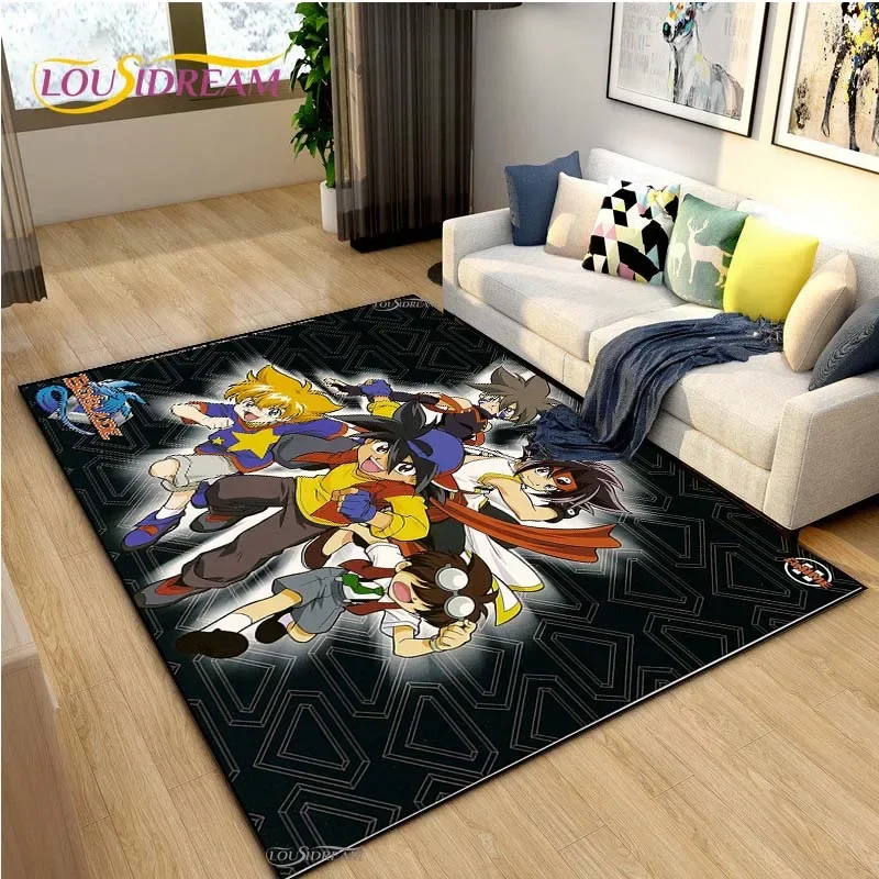 Beyblade การ์ตูนอะนิเมะพรมสําห - Home Textiles Rug บทวิจารณ์และราคา