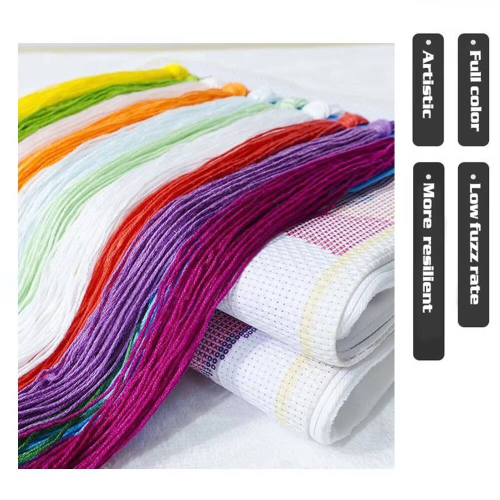 ชุดปักครอสติชลายดอกกุหลาบ HUAC - Home Textiles Discount บทวิจารณ์และราคา