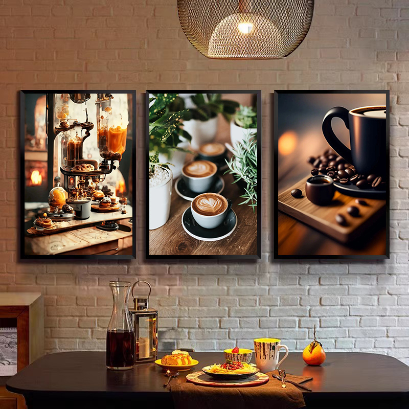 โปสเตอร์ภาพวาดบนผ้าใบลายกาแฟวิ - Home Textiles Discount บทวิจารณ์และราคา