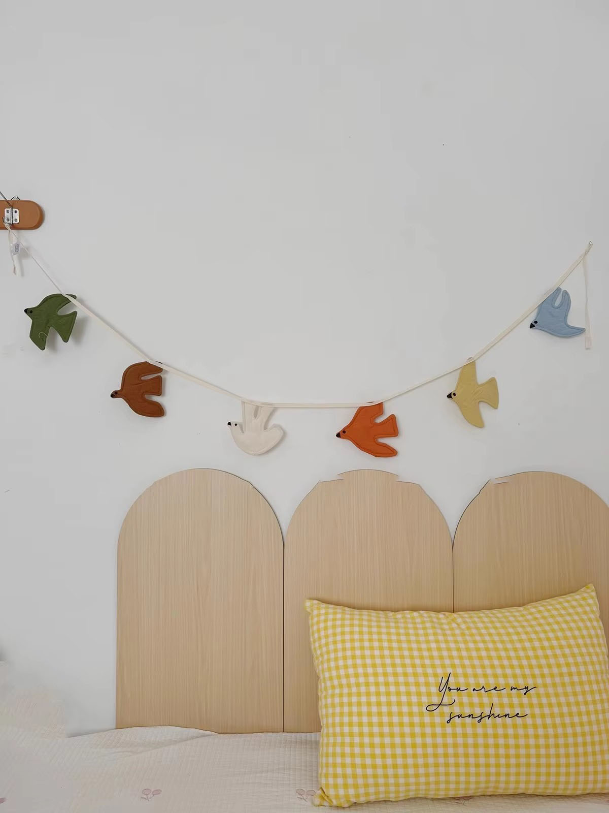 ธงผ้ารูปนกสำหรับตกแต่งห้องเด็ก - Home Textiles Discount บทวิจารณ์และราคา